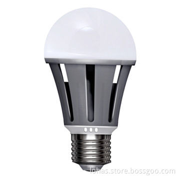 8W E27 LED Bulb with D-casting Aluminum Housing, CE Certified, 85-265V AC, beautiful appearance